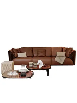 Lanko sofos sėdi kambaryje Italija šviesos prabanga multi-sėdynės sofa Vendi sofa individualų apvalaus kampo komercinės priėmimo