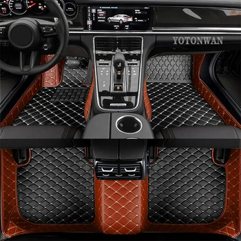 YOTONWAN Dvigubo sluoksnio custom automobilių kilimėlis 