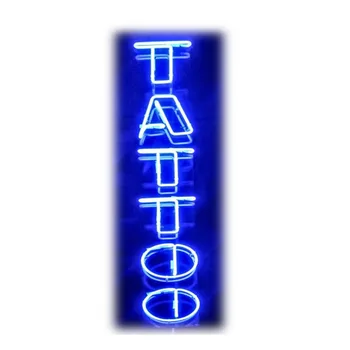 Neon Naktį Ženklas, Tatuiruočių Studija Ekrano Neono Šviesos Viduje Kambarys dekoravimo, meninio stiklo Lempos Reklamuoti Anime Kambario Dekoro Neoninės Šviesos