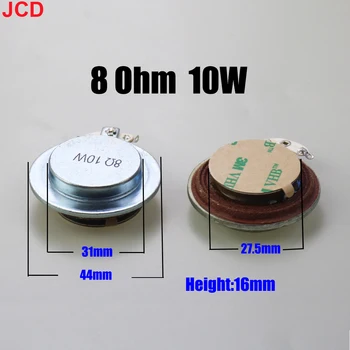 JCD 1pcs 44MM 8R 10 W Rezonanso Vibracijos Mini Garsiakalbis Stereo Garsiakalbis Vibracija, Garsiakalbis Vbro Garsiakalbis 8 Omų, 10 W