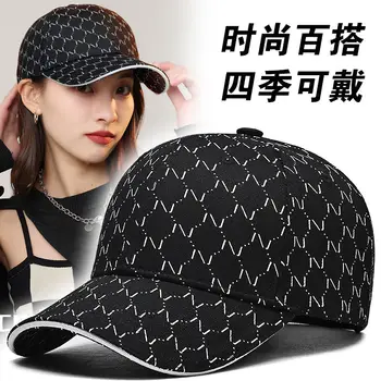 InlnDtor naują skrybėlę moterų korėjos versija banga spausdinti beisbolo kepuraitę hip-hop ' o veido remontas sunku viršuje poilsinių kelionių antis bžūp