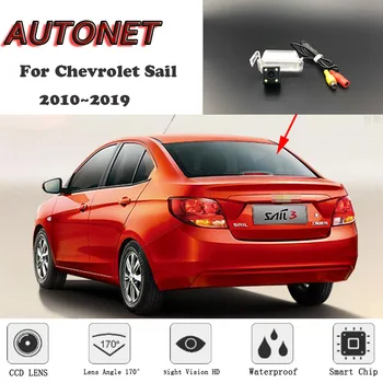 AUTONET HD Naktinio Matymo Atsarginės Galinio vaizdo kamera Chevrolet Sail Springo EV Chevytaxi Premium 2010~2019 licencijos veidrodinis Fotoaparatas