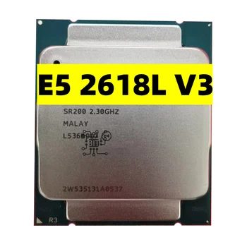 Naudoti Xeon E5-2618L V3 2.3 GHz Octa-Core 75 W 22nm E5-2618LV3 Procesoriai CPU Nemokamas Pristatymas