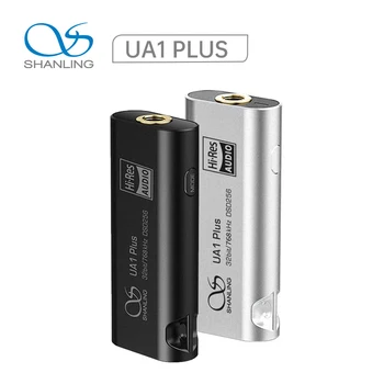 SHANLING UA1 PLIUS Ausinių Stiprintuvo USB DAC AMP Dual CS43131Hi-Res Audio PCM 32bit/768kHz DSD256 Tipas-C-3.5 mm