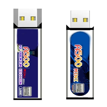 Atnaujintas A500 Mini Žaidimas Plėtros Kortelę ar USB Stick Išplėtimo Paketo 4300 Žaidimai Dovana Vaikui Retro Žaidimų Entuziastai