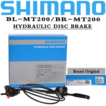 SHIMANO BL-MT200/BR-MT200 Supakuota Originalioje HIDRAULINIAI DISKINIAI STABDŽIAI Kairės Priekinės Ir Teisę Galiniai stabdžiai Kalnų Dviratį