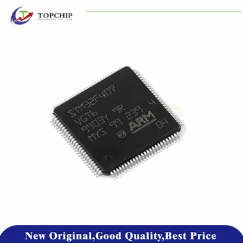Vnt. Naujas originalus STM32F407VGT6 1MB 1.8 V~3,6 V ARM Cortex-M4 192KB 168MHz FLASH 82 LQFP-100(14x14) Mikrovaldiklis Vienetų