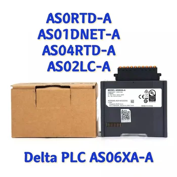 Delta PLC AS06XA-A analoginio išėjimo modulio AS04RTD-temperatūros jutiklis AS04TC-svėrimo AS02LC-A-MU AS06RTD/04RTD