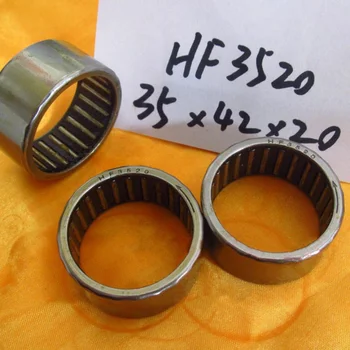 HF3520 vienas būdas sankabos adata rolle guoliai 35x42x20 mm Sudarytas taurės adatiniai guoliai 35*42*20mm