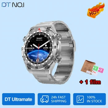Skatinimo DTNO.1 DT Ultra Mate Smart Watch Vyrų Laikrodis 