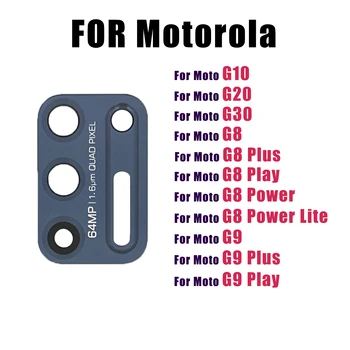 2vnt Galiniai Atgal Kameros Stiklo Lęšis Motorola Moto Z4 Z3 Žaisti G8 G9 Žaisti Plius Galios Lite G20 G30 G10 Su Lipduko Klijų