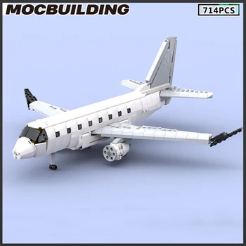 SS Blokai Reaktyvinis Lėktuvas Lėktuvo 1:80 Masto Modulinės Modelis 