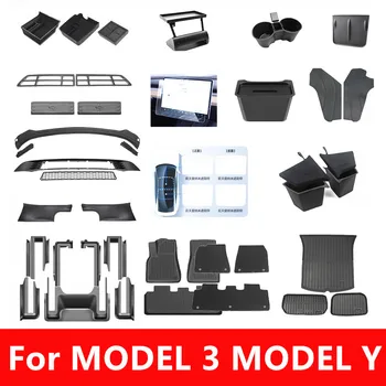 MODELIS 3 MODELIS Y Automobilių interjero skirta Pleistras per kontrolės prietaisų skydelio, Visa apdaila, Aukštos kokybės auto dalys