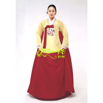 Ponios Hanbok Korėjos Originalus Importuojamų Audinių Nuotakos Hanbok Dae Jang Geum Hanbok Palace Hanbok