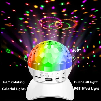 RGB LED Lempos Belaidžio 