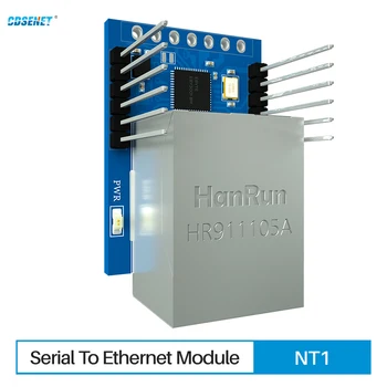 UART Serijos Ethernet Modulis TTL, kad RJ45 CDSENET NT1 Modbus TCP Į RTU MQTT Modbus Gateway