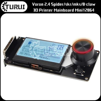Voron2.4 Voras/SKR/MKS/8-letena 3D spausdintuvas mainboard MINI12864 LCD ekranas