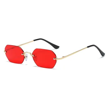 Naujas Mažos Taškus Akiniai nuo saulės Prabangos Prekės ženklo Dizaineris Moterys Vyrai Metalo Saulės akiniai Aukštos Kokybės UV400 Atspalvių Akių Oculos de sol