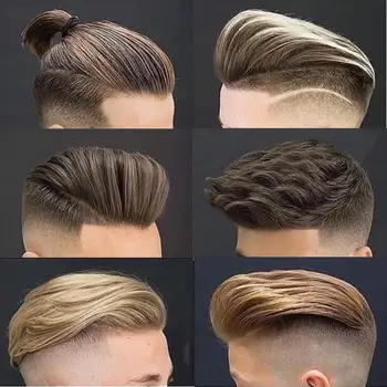 Eseewigs Pritaikyti Vyrų Toupee,Hairpieces Vyrams,Žmogaus Plaukų Perukai Pakeitimo