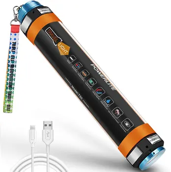USB Įkrovimo IP68 Vandeniui LED Stovykla Šviesos Avarinis Stovykla Nešiojamų Žibintų Žibintuvėlis Daugiafunkcinis Pakabinti Magnetinio Lempa C