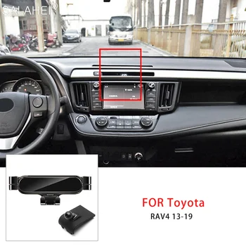 Automobilių Skirtoje Mobiliojo Telefono Laikiklis Laikiklis Svorio GPS Ląstelių Stovėti Reikmenys Toyota RAV4 XA40 2013 2014 2015 2016 2017 2018