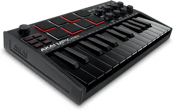 Vasaros nuolaida 50%AKAI Professional MPK Mini MK3 - 25 Klavišą USB MIDI Klaviatūra