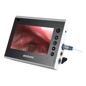 BESDATA Aukštos Rezoliucijos Laptopui Vaizdo Laryngoscope Nustatyti Kvėpavimo takų Valdymas 7 colių Skaitmeninis Ekranas