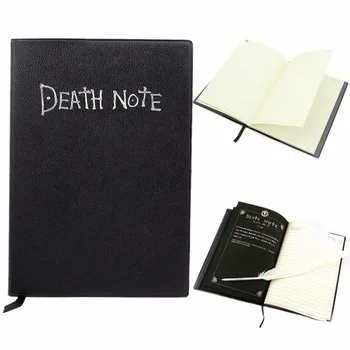 , Anime Death Note, Notepad Animacinių Filmų Knygos Studentų Sąsiuvinis Nustatyti Rašymo Leidinys Mados Mokyklos Užrašų Knygelės Trinkelėmis Ryuk Cosplay 
