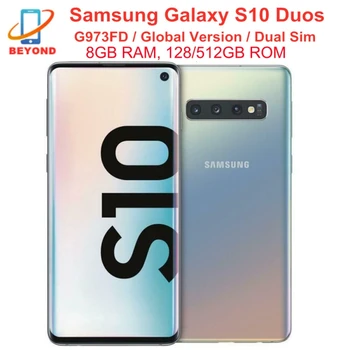 Samsung Galaxy S10 Duetų G973FD Dual Sim 8GB RAM 128/512 GB ROM 6.1