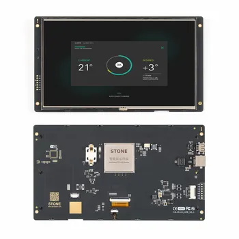 SCBRHMI 10.1 Colių LCD-TFT HMI Ekranas Varžinis lietimui Modulis Protingi Serijos RGB 65K Spalvų su Talpyklos