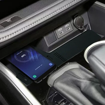 Belaidžio kroviklio trinkelėmis Toyota Highlander 2020 2021 telefono laikiklį, pritvirtinkite greito įkrovimo automobilių aksesuarų, interjero