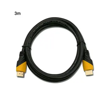 HDMI suderinamus Kabelis 1.4 Versija 24K Auksu Inžinerijos Kabelis HDMI-suderinamą Didelės raiškos Ekranas Vaizdo Kabelis 1.5/3m