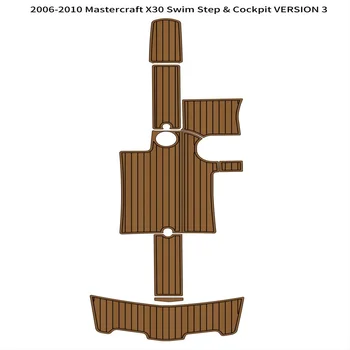 2006-2010 m. Mastercraft X30 Plaukti Žingsnis Kabinos VERSIJA 3 Mygtukai Valtis EVA Tiko Grindų