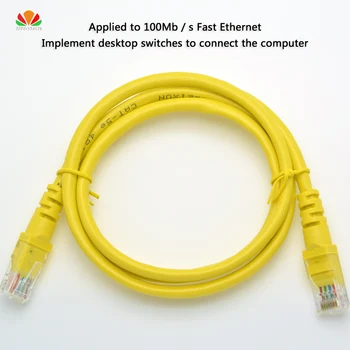 UTP CAT5e kabelis, RJ45 tinklo kabelis, Ethernet kabelis vario plakiruoto plieno vytos poros HUAWEI ZTE FAST Ethernet Patch cord Lan kabelis