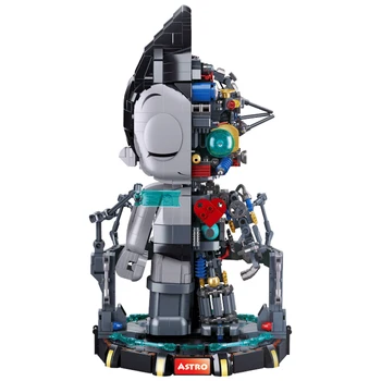 Sluabn Animacinių filmų Japonija Klasikinis Anime Galingasis Atomas Robotas Blokai Astroboy Veiksmų Skaičiai Plytų Modelis Rinkinius Vaikams, SS Žaislą Dovanų