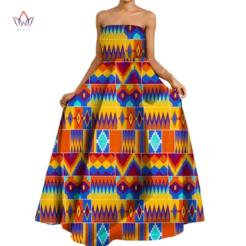 Naujas Ankaros Afrikos Moterų Suknelės, Dashikis Spausdinti Kamuolys Suknelė Šalis Suknelė Maxi Off Peties Suknelės Afrikos Moterų Drabužių Wy9918