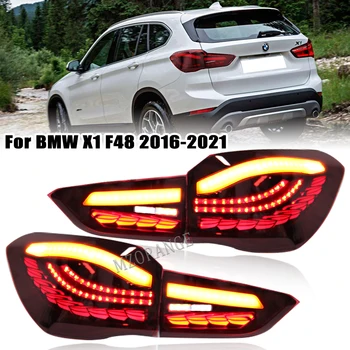 LED Galiniai Žibintai BMW X1 F48 F49 2016 2017 2018 2019 2020 2021 Rūko Stabdžių Stop Posūkio Signalo Lemputė Automobilių Reikmenys