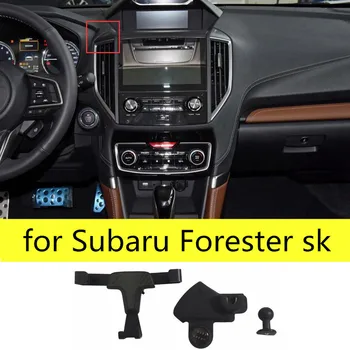 LHD! Dėl Subaru Forester SK. 2019 m. 2020 m. 2021 Automobilių Oro Angos Mount Adjustable Išmaniojo telefono Turėtojas Stovėti Mobiliojo Telefono Laikiklį Priedai