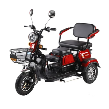 Mini Elektrinis Triratis Buitinės Baterijos Motociklas Su Pažangios Kontrolės Greičio Įlaipinami Ir Nutraukiamas Vaikams