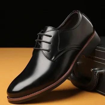 Oksfordo bateliai vyrai suknelė bateliai vyrams klasikiniai coiffeur oficialų odiniai batai vyrams prabangos prekės zapatos de vestir hombre 687