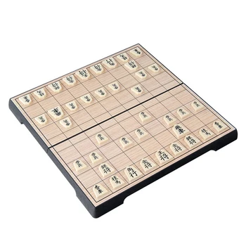 25×25x/9.9x9.9inch Japonija Šogi Magnetinio Sulankstomas Japonijos Šachmatai stalo Žaidimas Žvalgybos Žaislas Lašas Laivybos