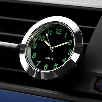 Automobilių Mini Šviesos Automobilių Laikrodis Automobiliams Klijuoti Ant Žiūrėti Mechanika Kvarciniai Laikrodžiai Auto Ornamentas, Skaitmeninis Laikrodis, Automobilių Reikmenys