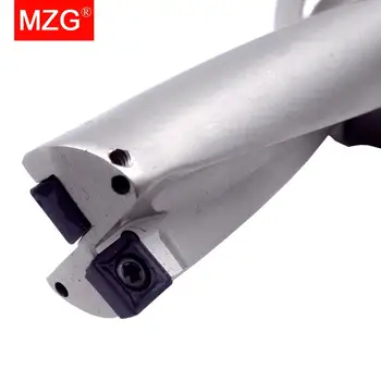 MZG D4 SP Karbido Įdėklai 18mm 20mm 21mm U Bitų Gręžimo Skylės Apdirbimo Centras Atsisakyti Metalo Gręžimo Įrankiai U Greitai Grąžtai,