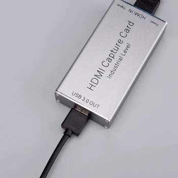HDMI Capture Card Vaizdo plokštės Surinkimo Dėžutė USB3.0 Disko-nemokamai Žaidimas 1080p Streaming Live Video Įrašymo palaikymas, telefonas live