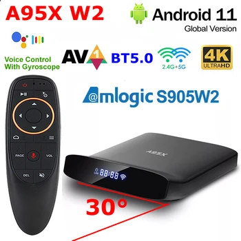 Amlogic S905W2 Android 11 TV Box A95X W2 Quad Core 