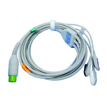 EB-209 vientisas EKG Paciento Kabelis IEC Su 3leads 5leads Snap įrašą KINIJA M&B EKG Electrocardiograph Stebėti