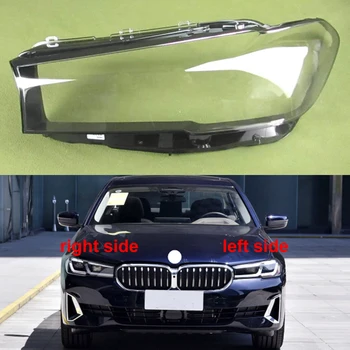 2020 m. 2021 m. 2022 m. BMW 5 Serijos G30 G38 Automobilių Reikmenys priekinis žibintas Objektyvo Dangtelis Skaidrus Umbra Žibinto Korpuso organinio Stiklo