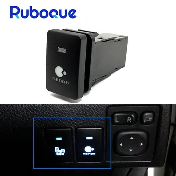 1PC Automobilių Mėlyna LED Parkavimo Radaras, Oro Prapūtimo 360camer Bakas Jungiklio Mygtuką Naudoti Toyota Camry 