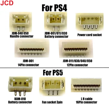 Už PS4 PS5 Rankena Pradinio Įkrovimo Baterijos Kontaktų Jungtis L2 R2 Juostelės Kontakto Įrašą Lizdas JDM-001 011 030 040 050 BDM-010