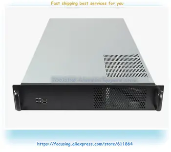 2U IPC 550 MM Gylio Multi Standžiojo Disko ATX Maitinimo Standard Rack Storage Stebėti Serverio Važiuoklės